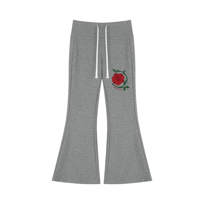 Women's Rose Flared Sweatpants