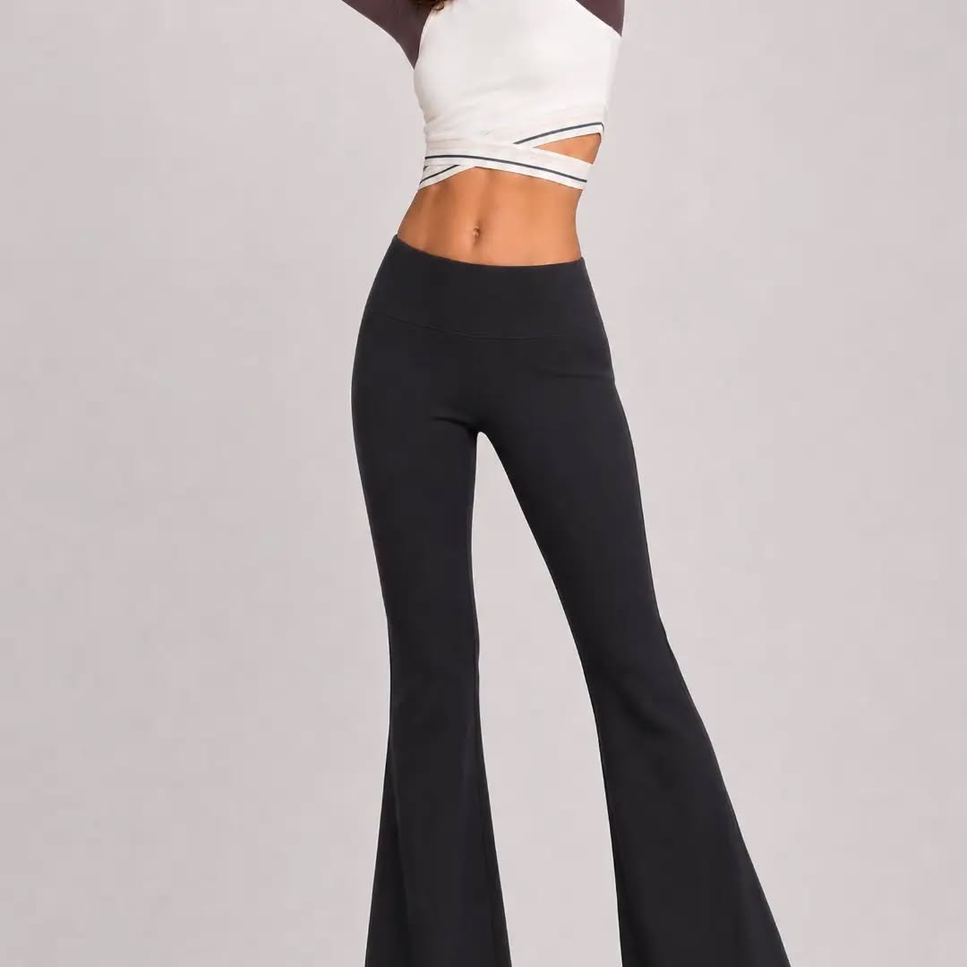 Walk-By Faith High Rise Flared Leggings