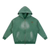 Cyber-Cross Sunfade Boxy Hoodie