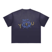 Died For YOU Sun Fade Raw Edge T-Shirt (Pre-Order)