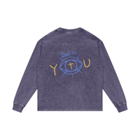 Died for YOU Acid Wash Long Sleeve T-shirt (Pre-Order)