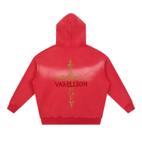 Cyber-Cross Sunfade Boxy Hoodie