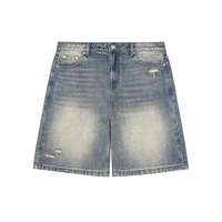 Vamillion Faded Distressed Baggy Denim Shorts