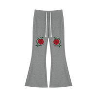 Women's Rose Dream Drawstring Flared Leg Pants