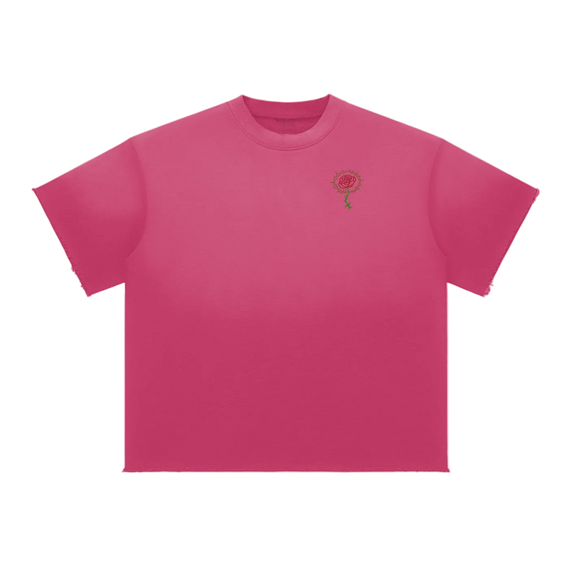 Died For You Sun-Fade Raw Edge T-Shirt