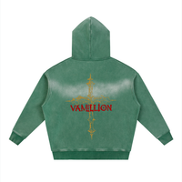 Cyber-Cross Sunfade Boxy Hoodie