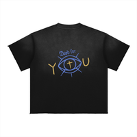 Died For YOU Sun Fade Raw Edge T-Shirt (Pre-Order)