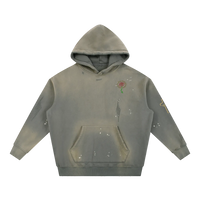 Living Water Vintage Frayed Hoodie