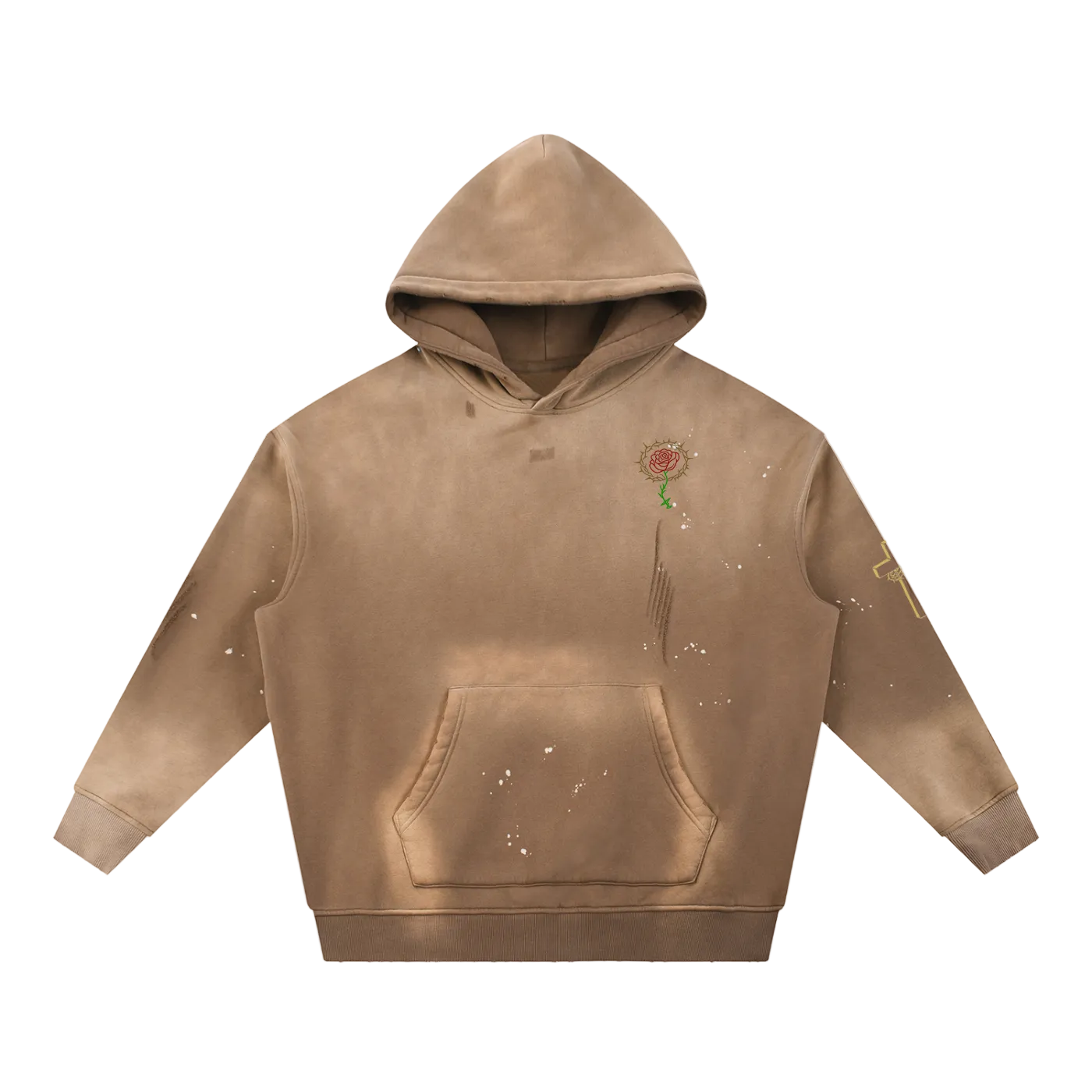 Living Water Vintage Frayed Hoodie