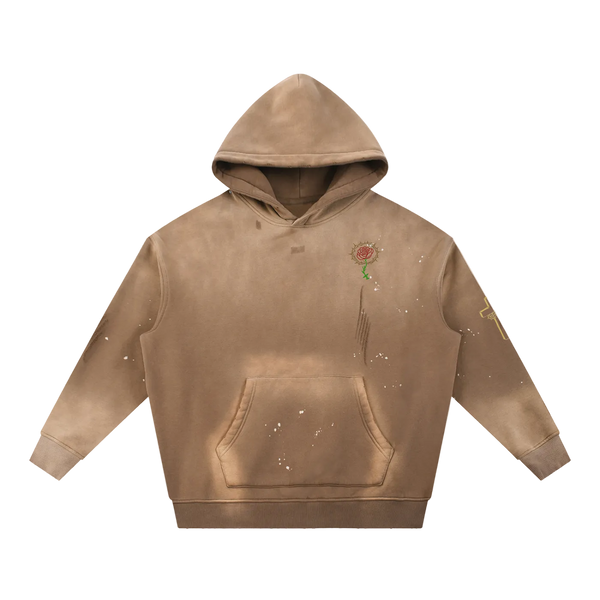 Living Water Vintage Frayed Hoodie