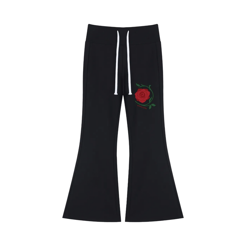 Women's Rose Flared Sweatpants