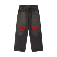 Men's Vintage Wash Heavyweight Denim Rose Jeans